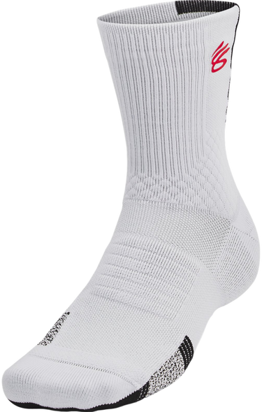 Ponožky Under Armour ArmourDry Playmaker Mid-Crew Socks Biela | 1376231-015, 1