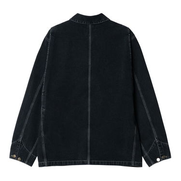 Kabáty Carhartt WIP OG Chore Coat "Black heavy stone wash" Čierna | I031896_89_60, 6
