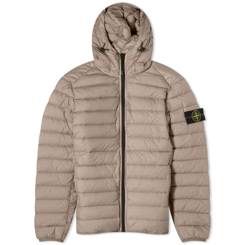 Bunda Stone Island Lightweight Hooded Down Jacket Šedá | 801540124-V0092