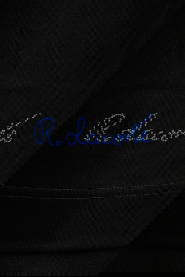 Polo tričko Lacoste Cotton Polo Shirt Čierna | DH5928, 4