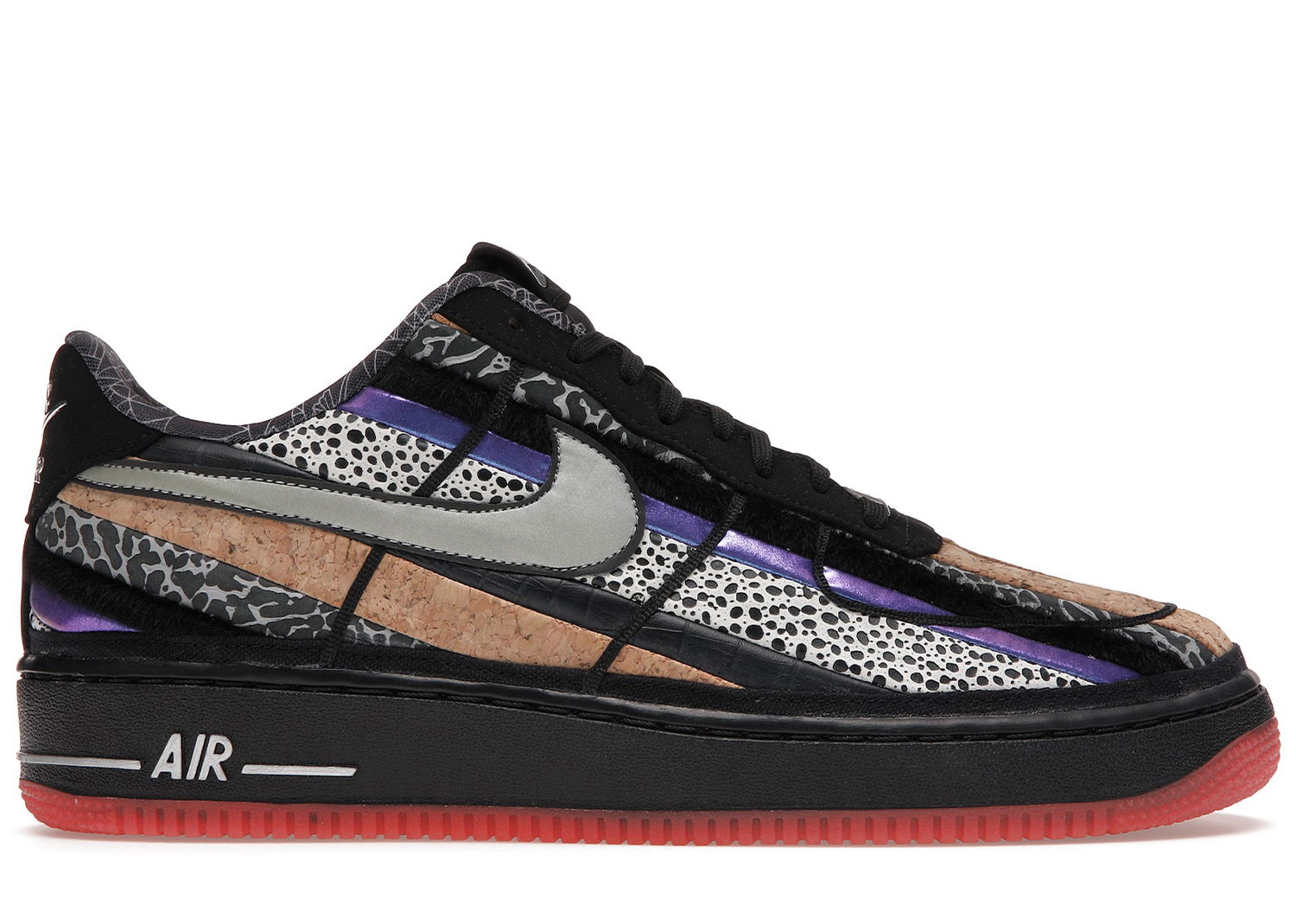 Tenisky a topánky Nike Air Force 1 Low NOLA Gumbo League Crescent City Čierna | 573974-003, 0