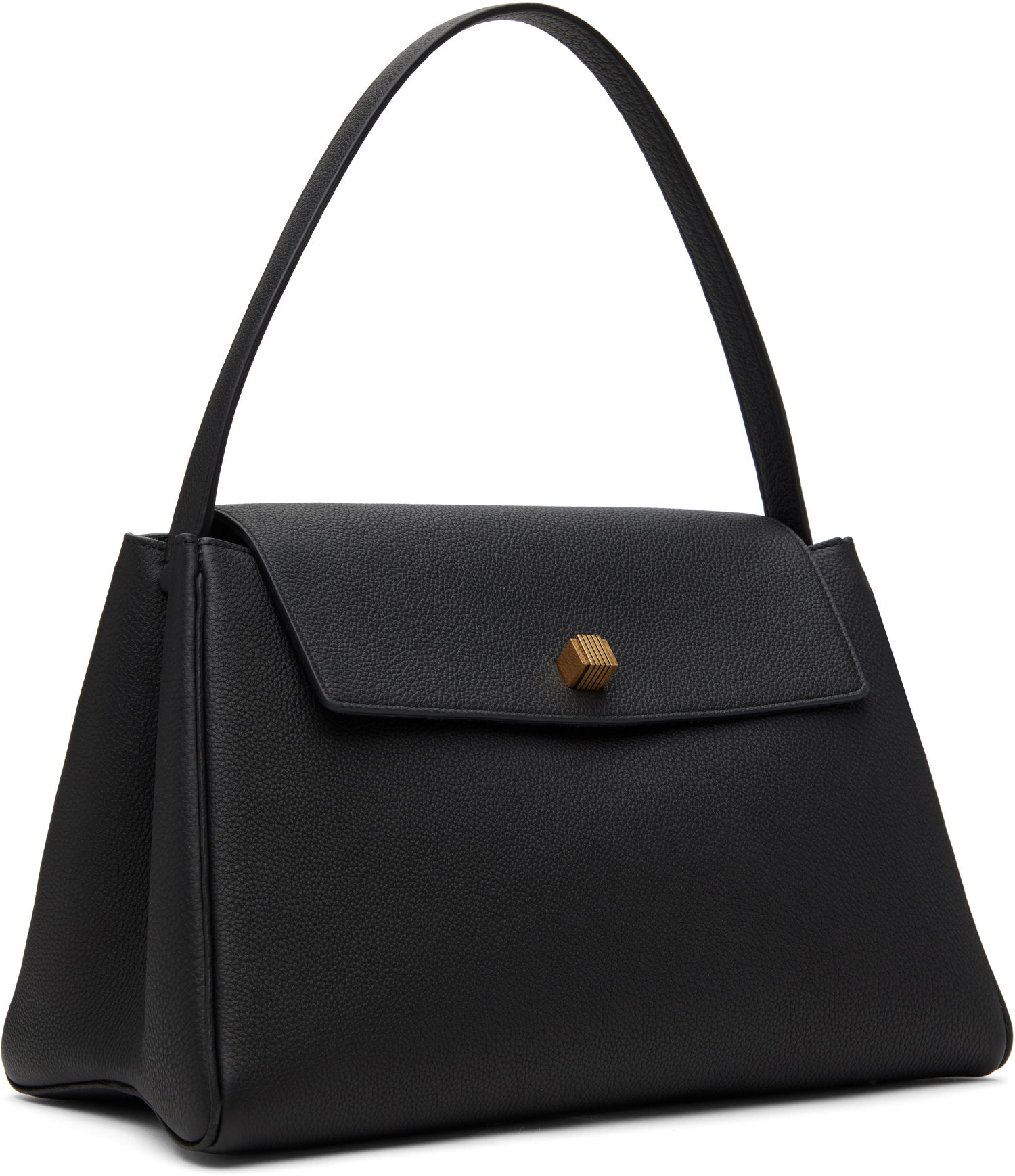 Kabelka Khaite KHAITE Audrey Leather Top Handle Bag Čierna | H2044-914, 1