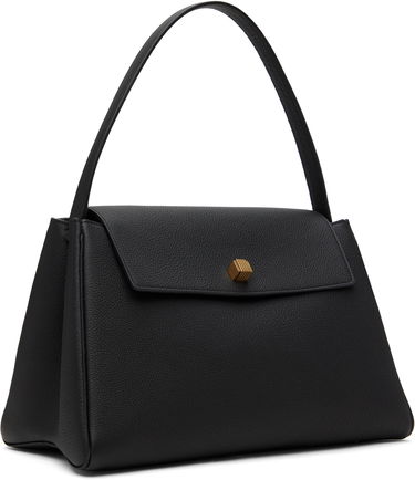 Kabelka Khaite KHAITE Audrey Leather Top Handle Bag Čierna | H2044-914, 1