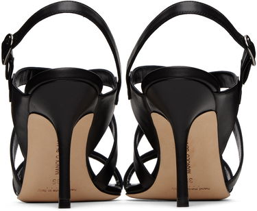 Doplnky Manolo Blahnik Manolo Blahnik Singanu Heeled Sandals Čierna | 422-1395, 1