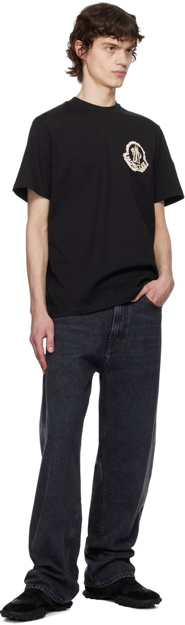 Tričko Moncler Moncler Archivo Creativo T-Shirt Čierna | K10918C0005289AJS, 4