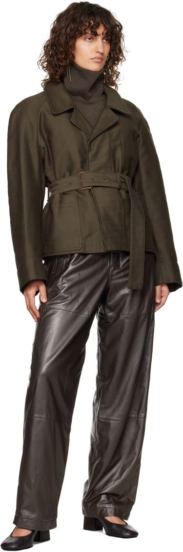 Nohavice LEMAIRE Drawstring Parachute Pants Čierna | PA1145 LL0094, 3