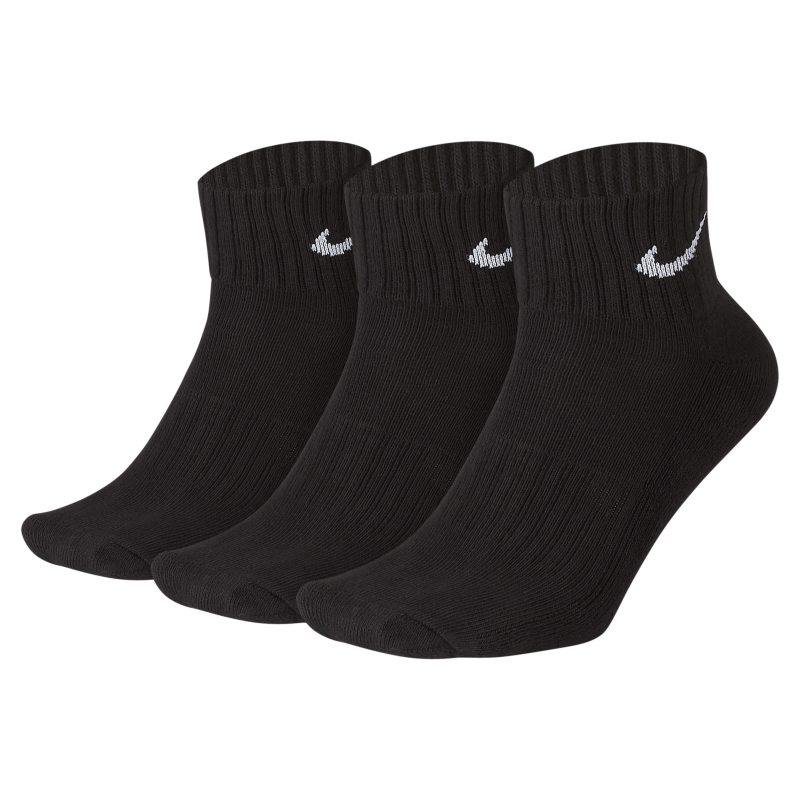Ponožky Nike Cushioned Ankle Socks Čierna | SX4926-001, 0