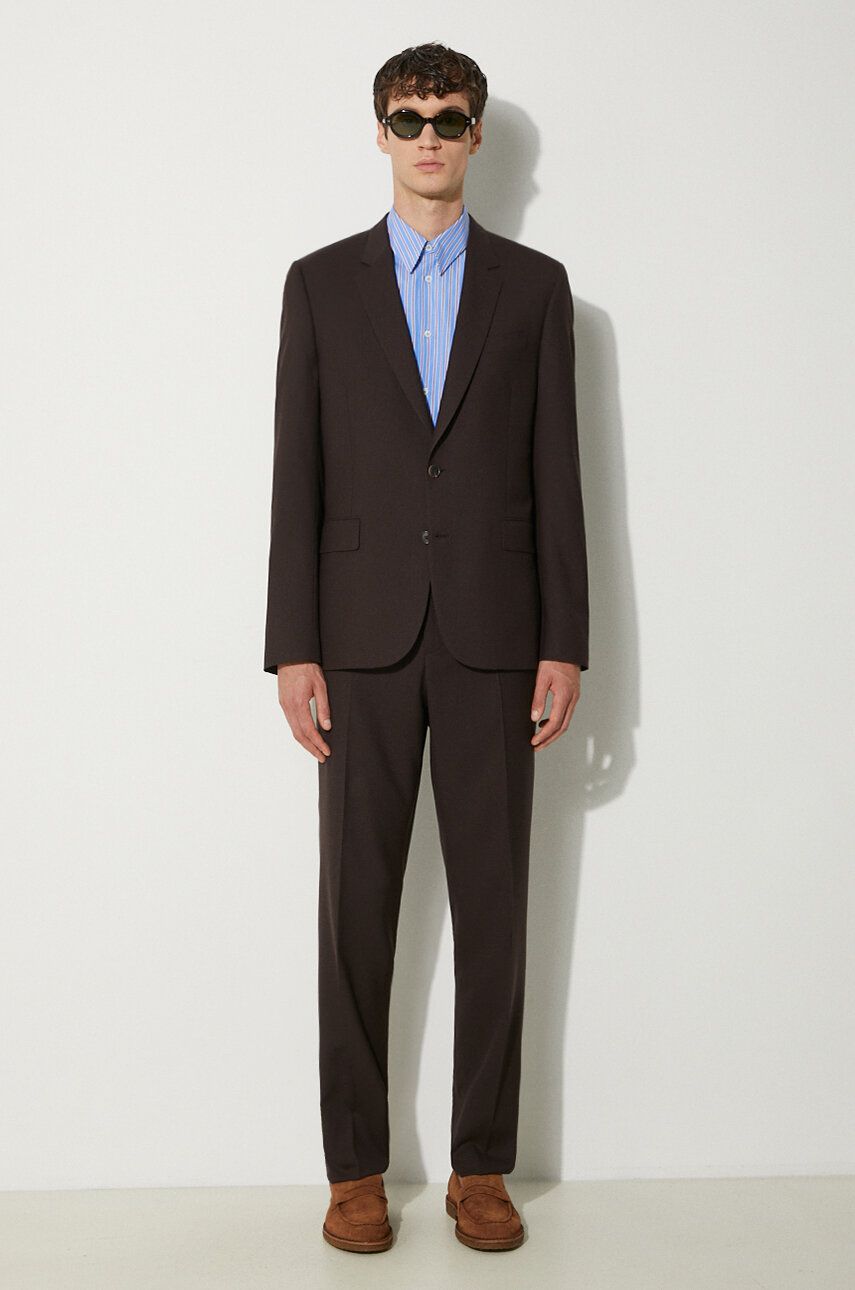 Košeľa Paul Smith Paul Smith Regular Fit Striped Cotton Shirt Modrá | M1R.700Y.N02387, 1