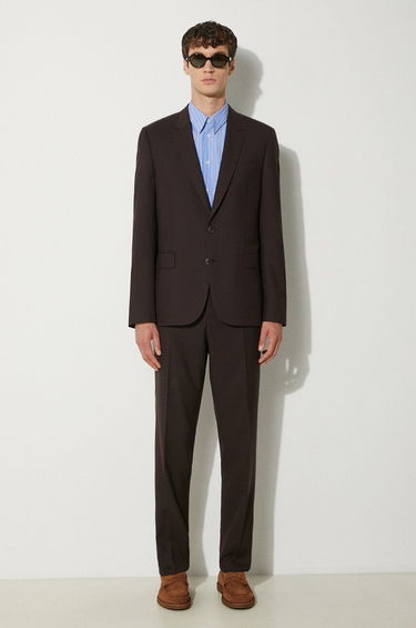 Košeľa Paul Smith Paul Smith Regular Fit Striped Cotton Shirt Modrá | M1R.700Y.N02387, 1