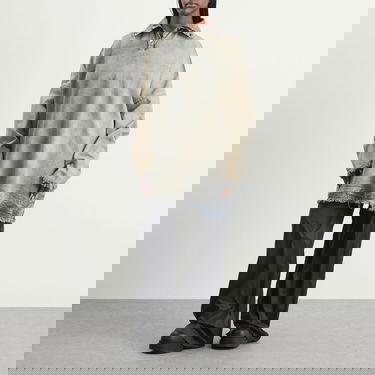 Tričko Rick Owens DRKSHDW Long Sleeve T-Shirt Šedá | DS02E7229-DMP-38, 4