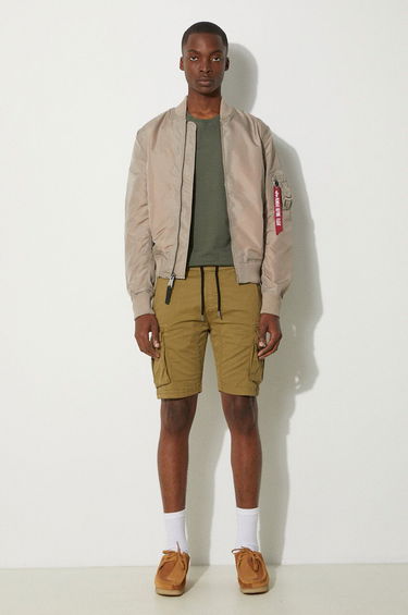 Šortky Alpha Industries Alpha Industries Cargo Shorts Hnedá | 106251.11, 1