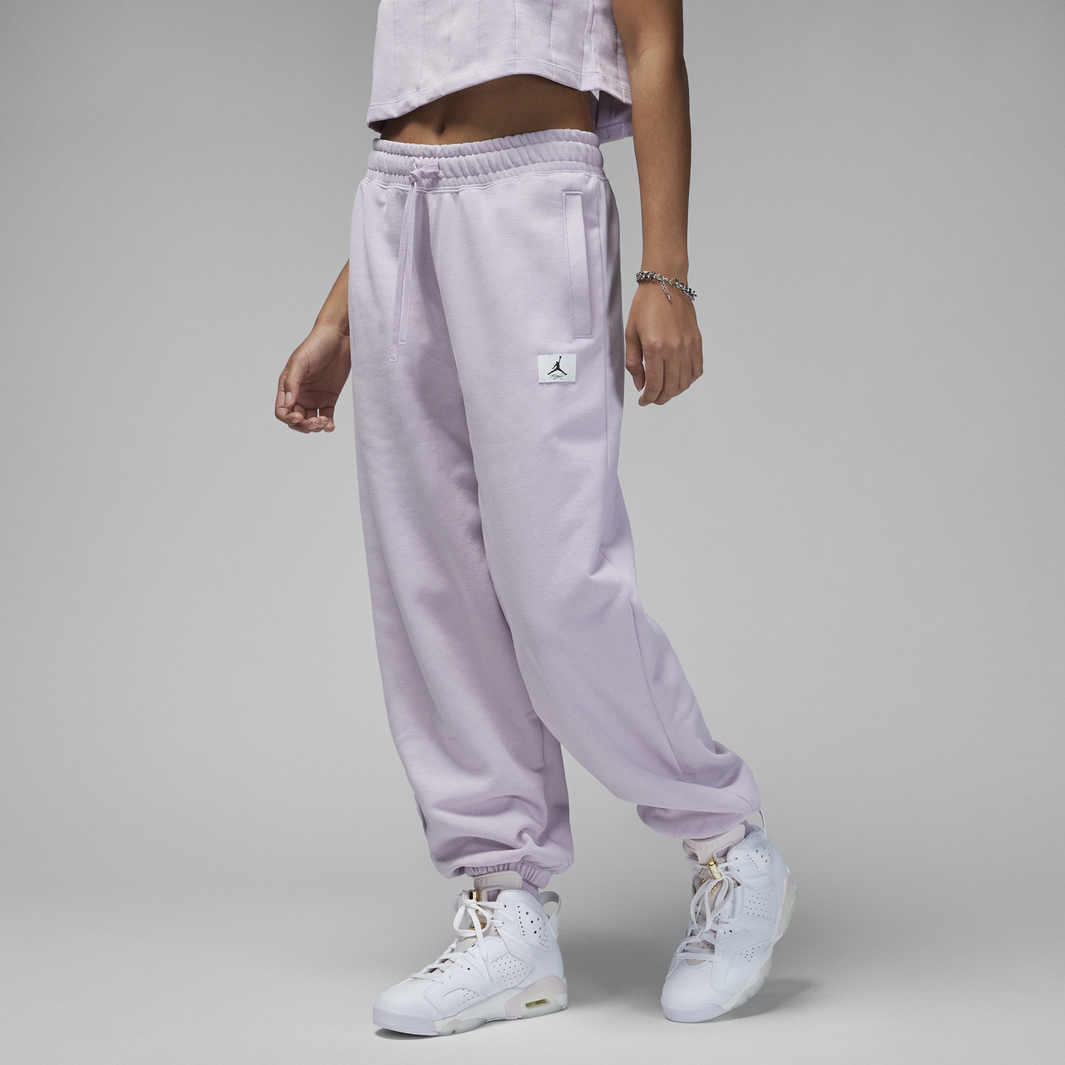 Tepláky Jordan Flight Sweatpants Fialová | DQ4607-576, 0