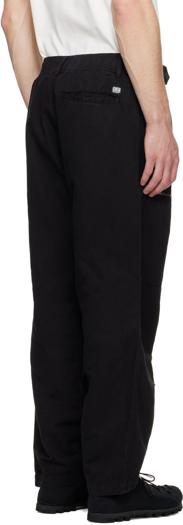 Cargo nohavice C.P. Company C.P. Company Cotton Linen Cargo Pants Čierna | 18CMPA104A-006273G, 2