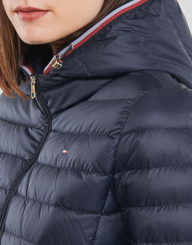 Prešívaná bunda Tommy Hilfiger CHEVRON SORONA TEDDY LINED MAXI PUFFER JACKET Navy | WW0WW34299-DW5-NOOS, 4