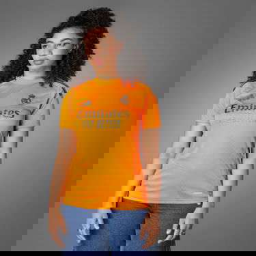 Dres adidas Performance Real Madrid Away Jersey 24/25 Women Oranžová | IT5178, 3