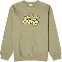 Sveter Dime Pawz Chenille Crewneck Zelené | DIME23D2F14GRN, 1