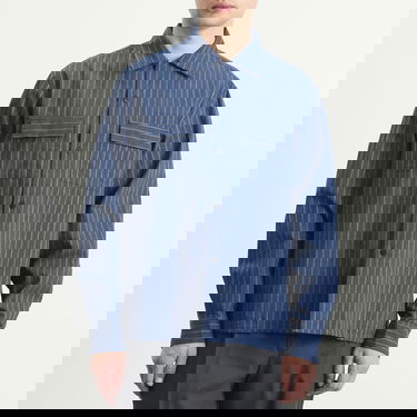 Košeľa visvim Keesey Stripe Shirt Modrá | 0125205011005, 2
