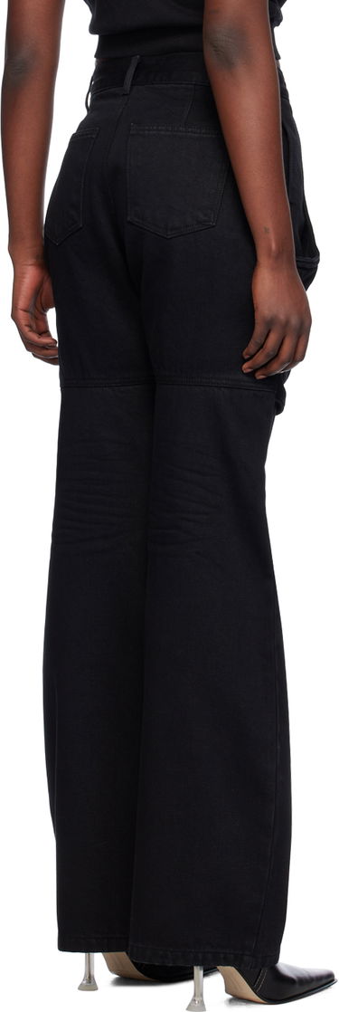 Cargo nohavice We11done Wire Cargo Pants Čierna | WD-DP0-24-328-W-BK, 2