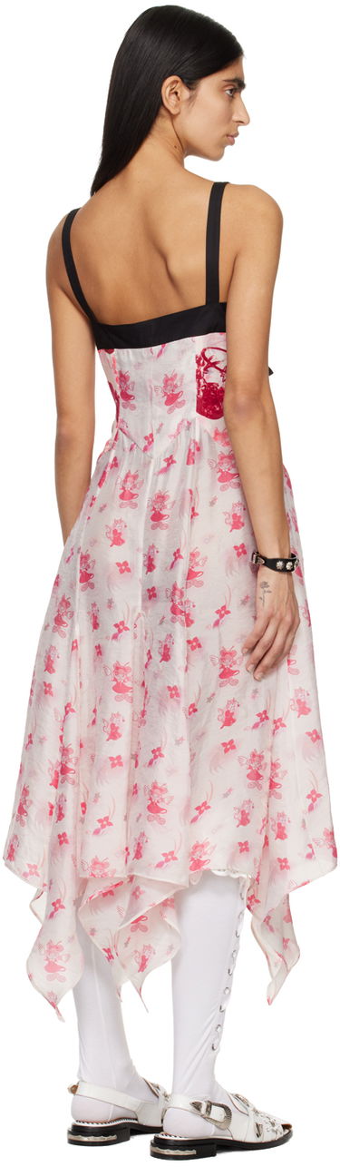 Šaty Chopova Lowena Chopova Lowena Suski Midi Dress Ružová | 1323, 2