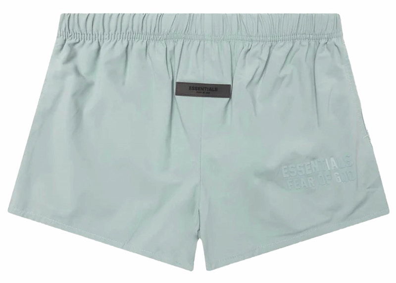 Šortky Fear of God Essentials Kids Running Nylon Shorts Zelené | 785BT224121K