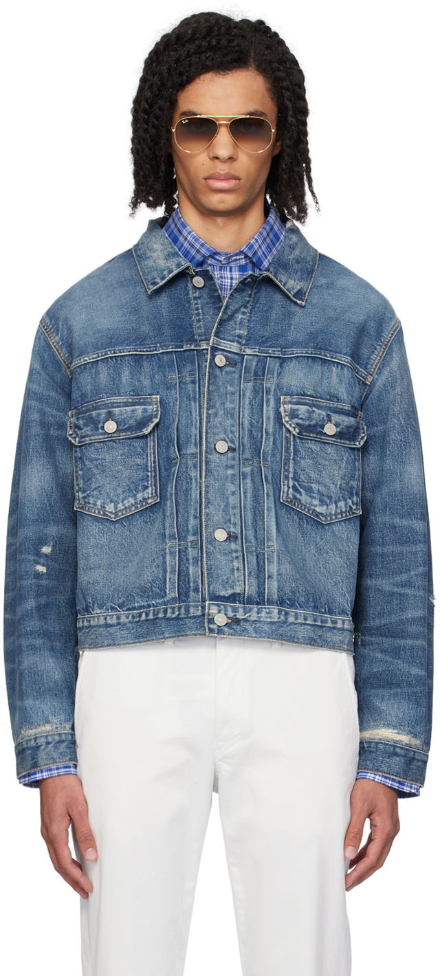 Indigo Trucker Denim Jacket