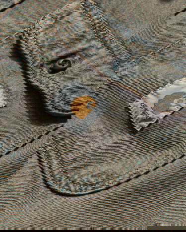 Bunda Carhartt WIP Tigan Shirt Jacket Garment Dyed Šedá | I035821 3FUGD, 3