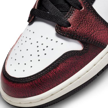 Tenisky a topánky Jordan Air Jordan 1 Mid SE "Wear-Away" GS Červená | FB0568-006, 4