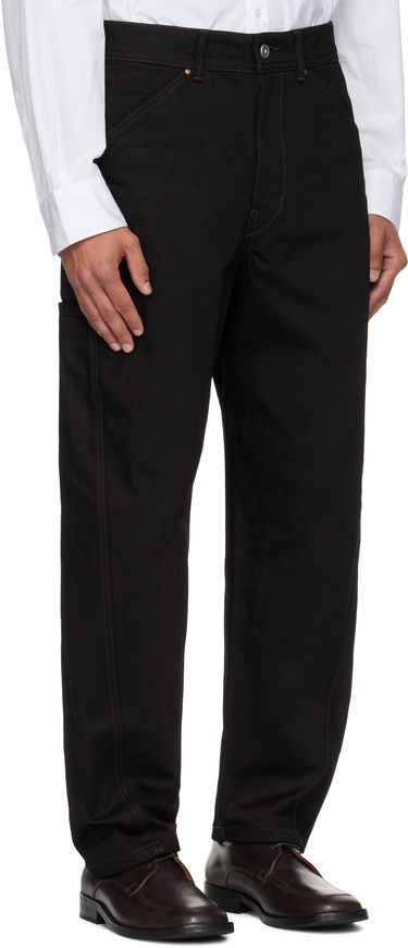 Džínsy LEMAIRE Lemaire Twisted Workwear Jeans Čierna | PA1102 LD1055, 1