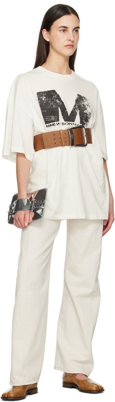 Opasok Maison Margiela MM6 Maison Margiela Buckle Belt Hnedá | SA6TP0023 P8328, 2