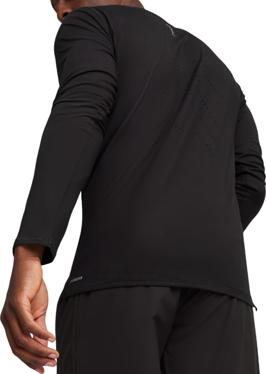 Tričko Puma CLOUDSPUN Long Sleeve Training T-Shirt Čierna | 524991-01, 1