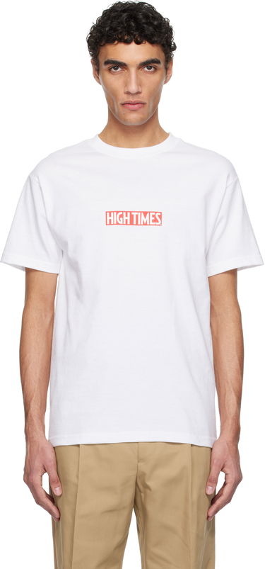 Tričko WACKO MARIA WACKO MARIA High Times Edition Crew Neck T-Shirt Biela | HIGHTIMES-WM-TEE06, 0