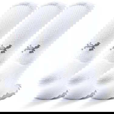 Ponožky Under Armour HeatGear Crew 3-pack Biela | 1346751-100, 1