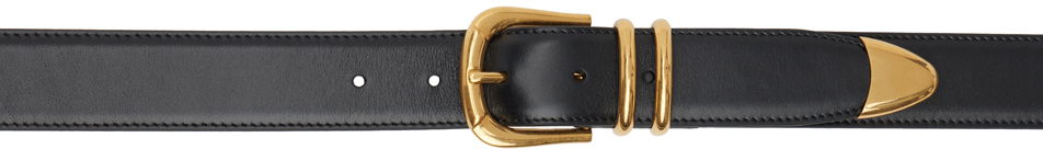 Opasok The Row Vintage Leather Belt Čierna | W1704-L60, 0