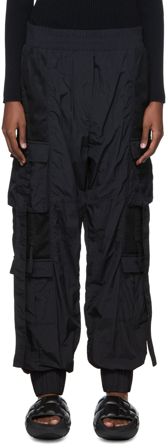 Cargo nohavice Balmain Balmain Nylon Cargo Pants Čierna | XF0OB071XB06, 0