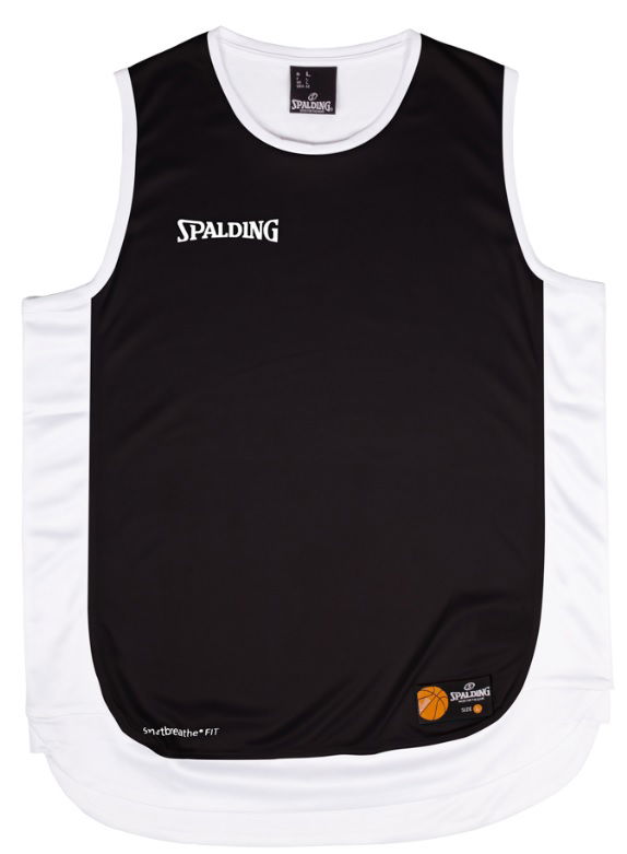 Tielko Spalding Spalding Hustle Tank Top Čierna | 40221107-blackwhite