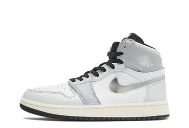 Tenisky a topánky Jordan Air Jordan 1 High Zoom Comfort 2 "Chrome Swoosh" W Šedá | FJ4652-100, 3