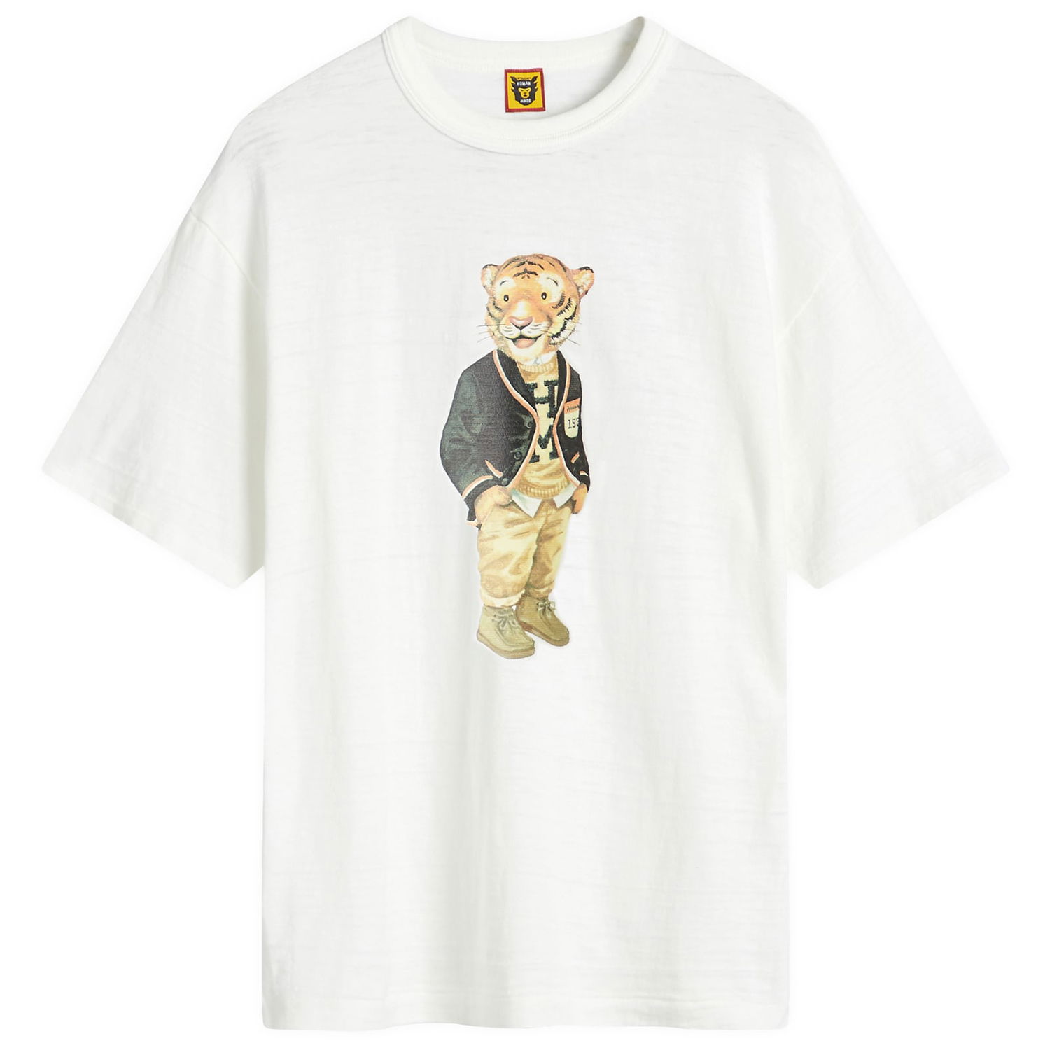 Tričko Human Made Human Made Graphic T-Shirt With Tiger Print Biela | HM28TE005-WH, 0
