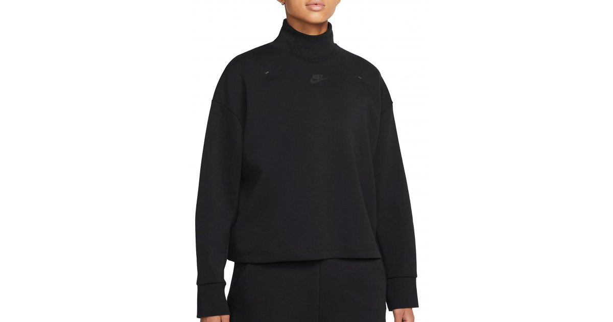 Mikina Nike Sportswear Tech Fleece Sweatshirt Čierna | dd5628-010, 1