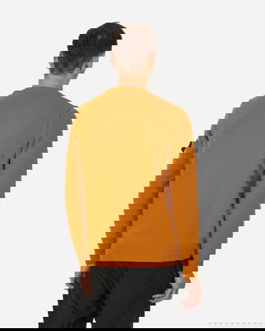 Mikina Stone Island Wool Crewneck Rust Oranžová | 7915508A3 V0013, 3