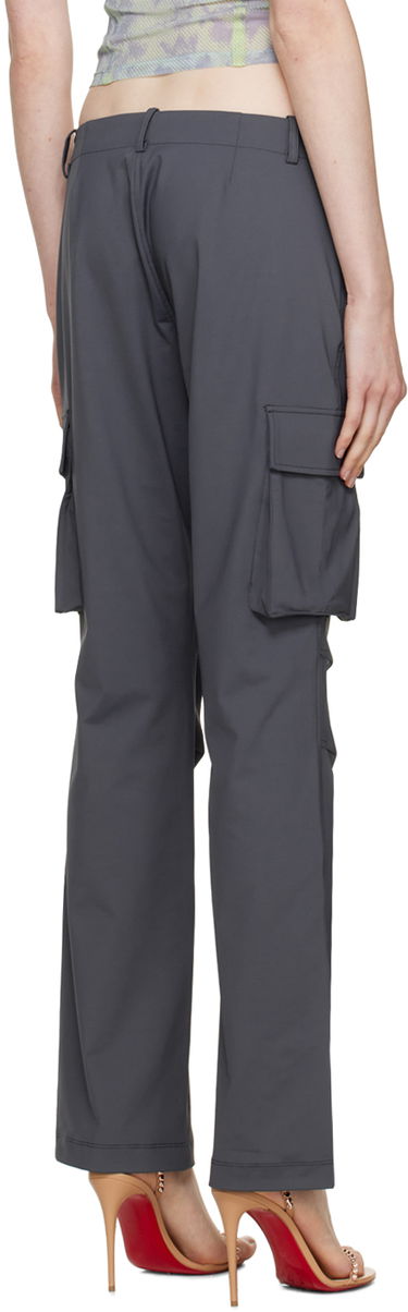 Cargo nohavice Miaou Miaou Raven Cargo Pants Šedá | 1019PTCHL, 2