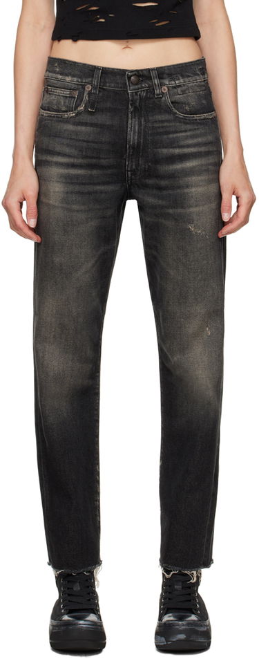 Džínsy R13 R13 Stretch Boyfriend Jeans Čierna | R13W5083-D152B, 0