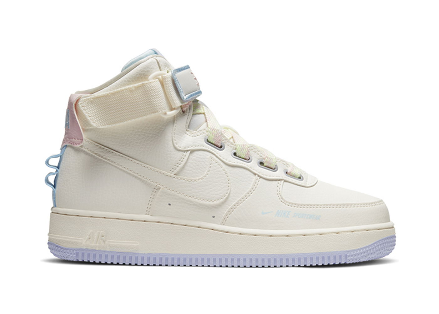 Tenisky a topánky Nike Air Force 1 High Utility “Force is Female” Sail Lavender Mist W Biela | CQ4810-111, 0