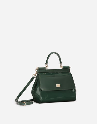 Kabelka Dolce & Gabbana Leather Shoulder And Crossbody Bag Zelené | BB6003A147189349, 2