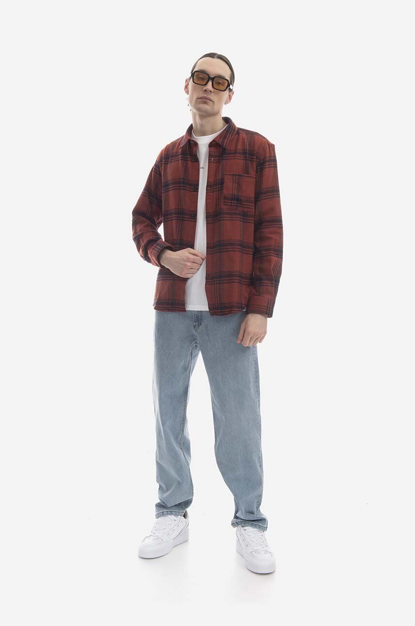 Košeľa A.P.C. Trek Červená | WOAOQ-H02396, 1