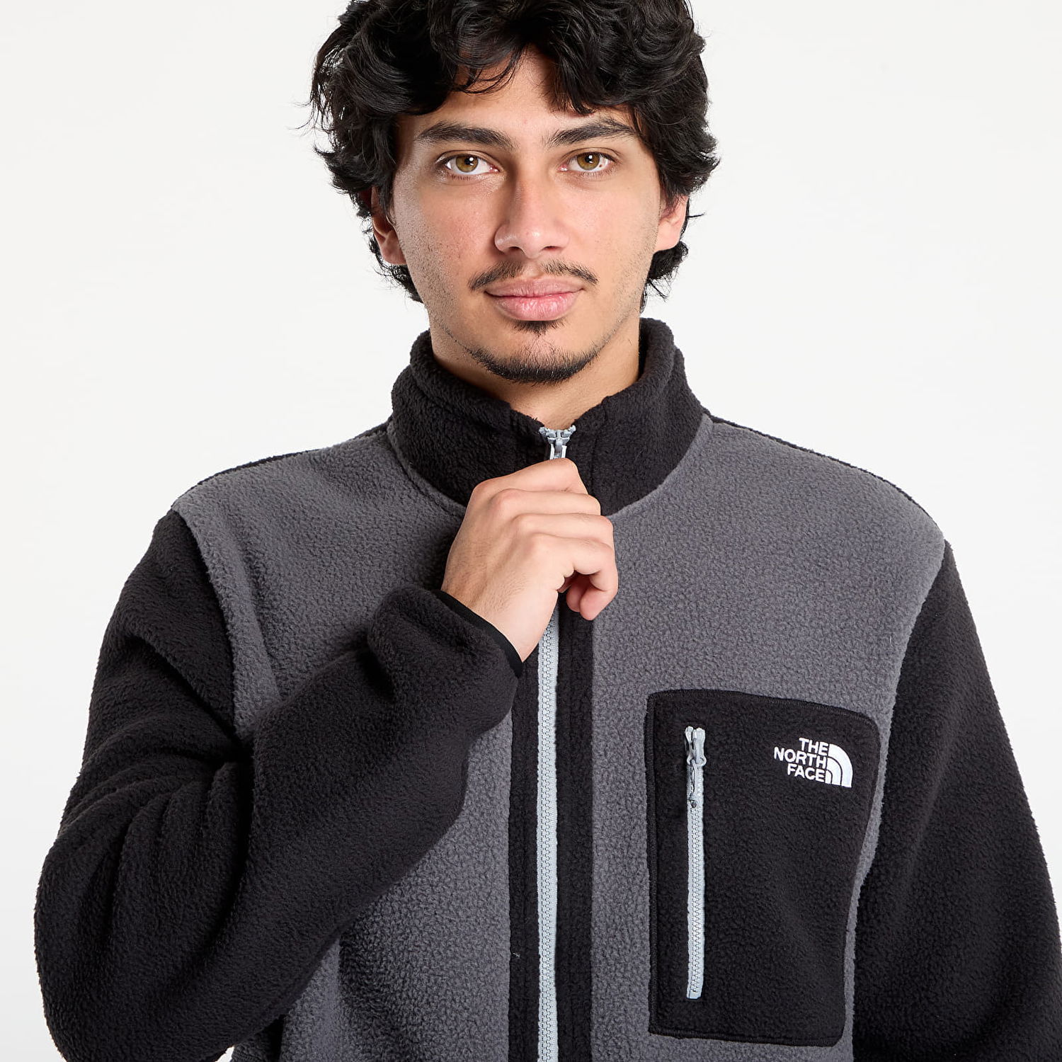 Bunda The North Face The North Face Men's Yumiori Full Zip Fleece Jacket Šedá | NF0A883RWVO1, 1