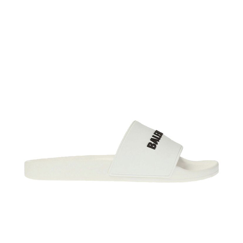 Tenisky a topánky Balenciaga Pool Slide White Biela | 565826 W1S80 9034 / 565826 W1S83 9034