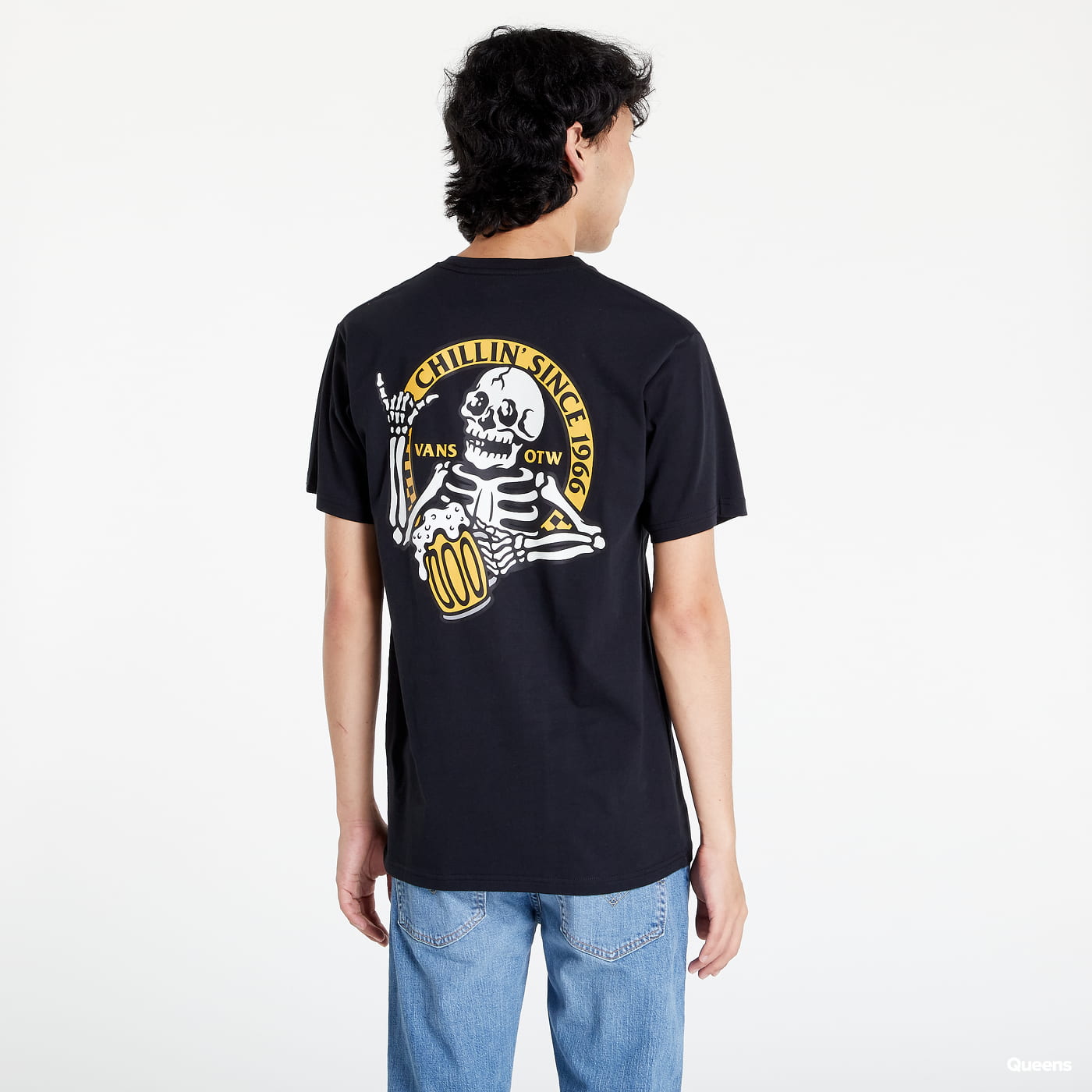 Tričko Vans Chillin Since 66 T-Shirt Čierna | VN0A7S6GBLK1, 0