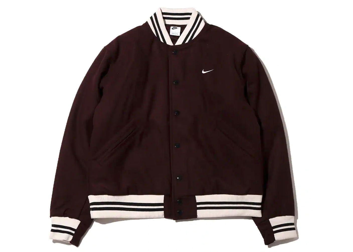 Bunda Nike Sportswear Authentics Varsity Jacket Vínová | DQ5011-203, 0