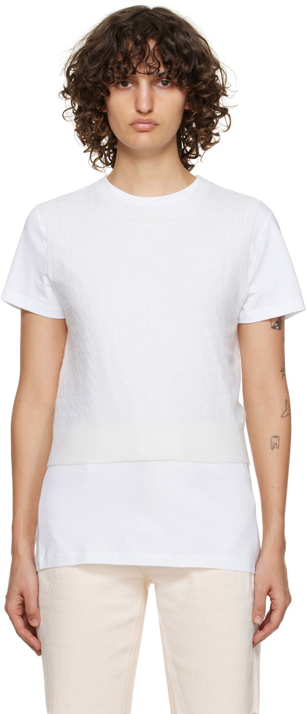 Tričko rag & bone rag & bone Kyle Vest Biela | WAS23S041SR41, 0