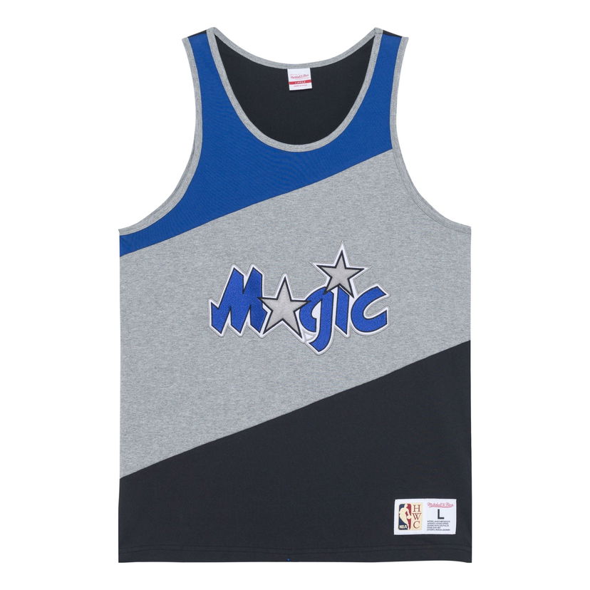 Tielko Mitchell & Ness NBA HWC Colorblocked Tank Top Orlando Magic Modrá | TTNK5120-OMAYYPPPGHRY